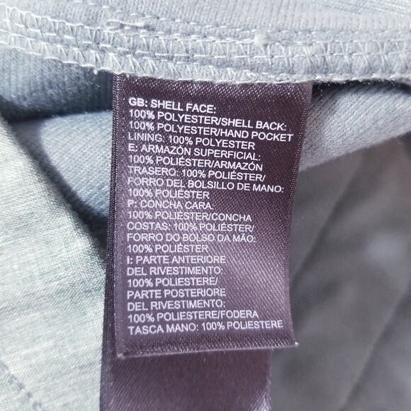 The North Face WindWall Green Jacket Zip Up Long Sleeves Pockets - Picture 13 of 14